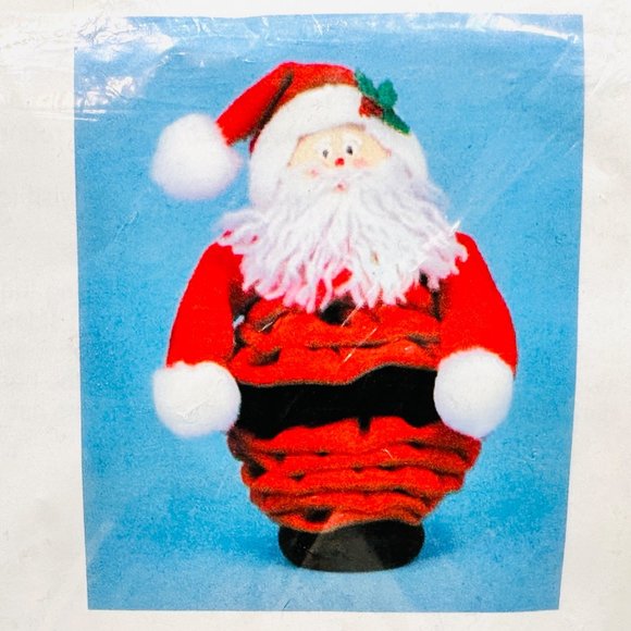 Mary Maxim Yo Yo Santa Kit - Makes 4 - New - Picture 1 of 5